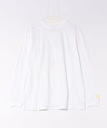 【Minali】White Flower long T-Sshirt(UNISEX)