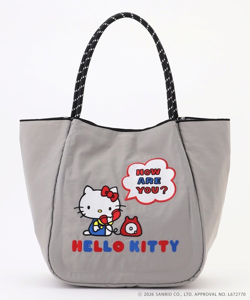 MONICA(モニカ)の「【MONICA×HELLO KITTY】パラコードハンドルトート(トートバッグ・レディース・ネイビー/ライトグレー/アイボリー・FREE)」の5枚目の写真