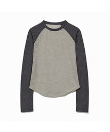 20,S スラブラグランTシャツ.