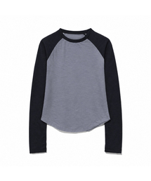 20,S スラブラグランTシャツ.