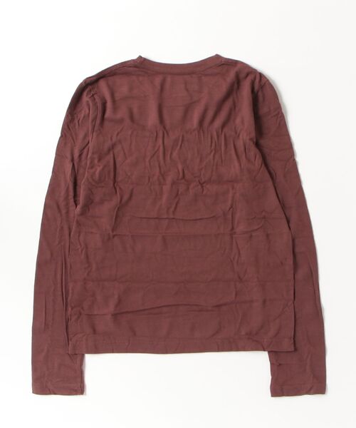 HANES（ヘインズ）の「Hanes/2P Japan Fit for HER ロングスリーブT（Tシャツ/カットソー・レディース・その他1/その他2・M）」の4枚目の写真