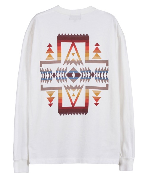 PENDLETON(ペンドルトン)の「PENDLETON/ペンドルトン バックプリント ロングスリーブ Tシャツ(Tシャツ/カットソー・メンズ・ライトブルー/オフホワイト/ライトグレー/ブラック・LARGE/SMALL/MEDIUM)」の5枚目の写真