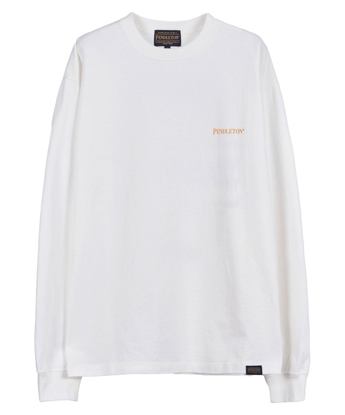 PENDLETON(ペンドルトン)の「PENDLETON/ペンドルトン バックプリント ロングスリーブ Tシャツ(Tシャツ/カットソー・メンズ・ライトブルー/オフホワイト/ライトグレー/ブラック・LARGE/SMALL/MEDIUM)」の6枚目の写真