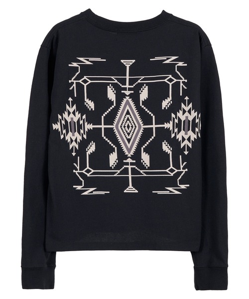 PENDLETON(ペンドルトン)の「PENDLETON/ペンドルトン バックプリント ロングスリーブ Tシャツ(Tシャツ/カットソー・メンズ・ライトブルー/オフホワイト/ライトグレー/ブラック・LARGE/SMALL/MEDIUM)」の9枚目の写真