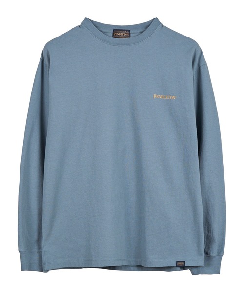 PENDLETON(ペンドルトン)の「PENDLETON/ペンドルトン バックプリント ロングスリーブ Tシャツ(Tシャツ/カットソー・メンズ・ライトブルー/オフホワイト/ライトグレー/ブラック・LARGE/SMALL/MEDIUM)」の21枚目の写真