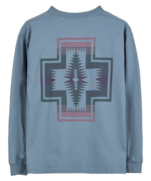 PENDLETON(ペンドルトン)の「PENDLETON/ペンドルトン バックプリント ロングスリーブ Tシャツ(Tシャツ/カットソー・メンズ・ライトブルー/オフホワイト/ライトグレー/ブラック・LARGE/SMALL/MEDIUM)」の20枚目の写真