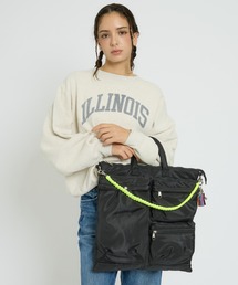 Cheek（チーク）の「【cheek/チーク】4WayCodeTOTE/コードトート/C26006/4WAY/ユニセックス【WEB限定】（ショルダーバッグ）」