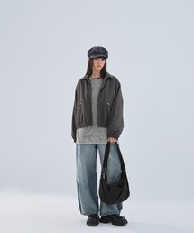 QUEEN SHOP（クイーンショップ）の「透かし編みワイドニットトップス（ニット/セーター）」