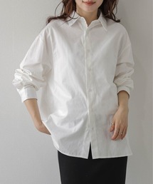 ユニセックス オーバーサイズシャツ/ベーシック/シンプル