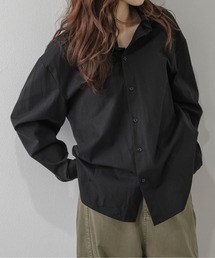 ユニセックス オーバーサイズシャツ/ベーシック/シンプル