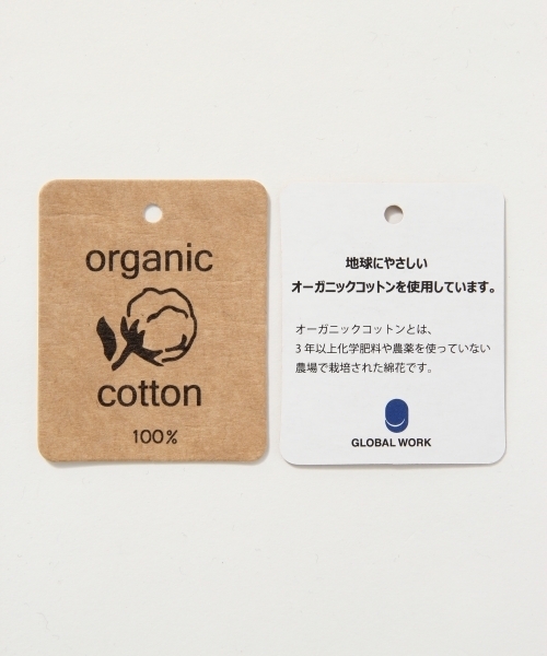 GLOBAL WORK（グローバルワーク）の「オーガニックAラインノースリーブ/709717（Tシャツ/カットソー・レディース・ホワイト/レッド/ダークグレー/ダークブルー/グレー/ライトブルー・MEDIUM/LARGE）」の8枚目の写真