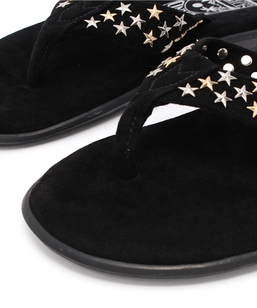 ISLAND SLIPPER（アイランドスリッパ）の「【ISLAND SLIPPER/アイランドスリッパ】別注スタッズサンダル#（サンダル・レディース・ベージュ/ブラック・6/5）」の8枚目の写真