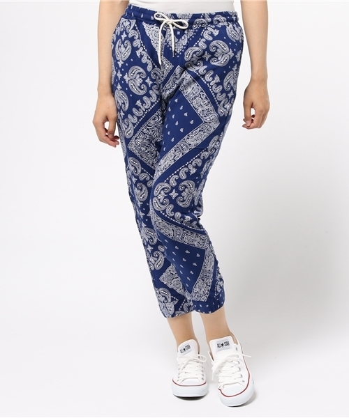 RODEO CROWNS WIDE BOWL（ロデオクラウンズワイドボウル）の「ペイズリーパンツ（その他パンツ・レディース・ダークネイビー/レッド系その他・SMALL/MEDIUM）」の6枚目の写真