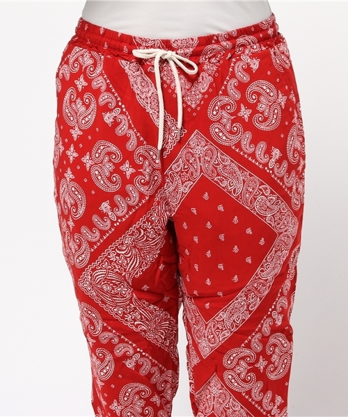 RODEO CROWNS WIDE BOWL（ロデオクラウンズワイドボウル）の「ペイズリーパンツ（その他パンツ・レディース・ダークネイビー/レッド系その他・SMALL/MEDIUM）」の11枚目の写真