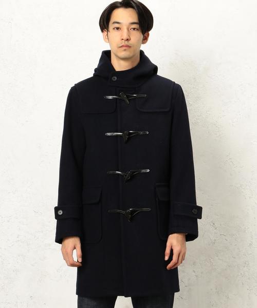 green label relaxing（グリーンレーベルリラクシング）の「BC PILE/M BASIC/ダッフルコート◆（ダッフルコート・メンズ・ダークグレー/ネイビー・SMALL/MEDIUM/LARGE）」の4枚目の写真