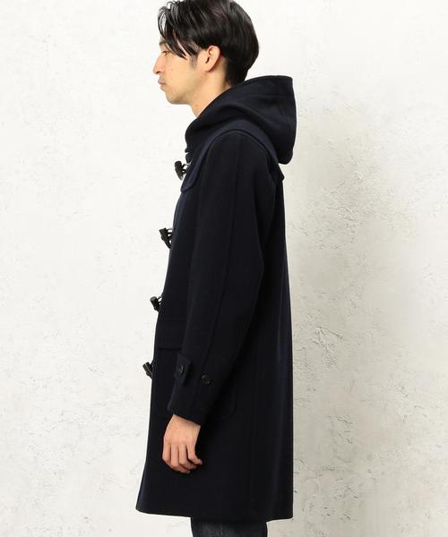 green label relaxing（グリーンレーベルリラクシング）の「BC PILE/M BASIC/ダッフルコート◆（ダッフルコート・メンズ・ダークグレー/ネイビー・SMALL/MEDIUM/LARGE）」の5枚目の写真