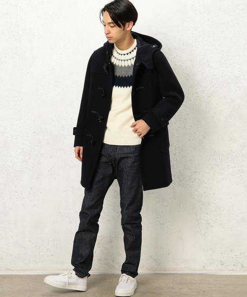 green label relaxing（グリーンレーベルリラクシング）の「BC PILE/M BASIC/ダッフルコート◆（ダッフルコート・メンズ・ダークグレー/ネイビー・SMALL/MEDIUM/LARGE）」の6枚目の写真