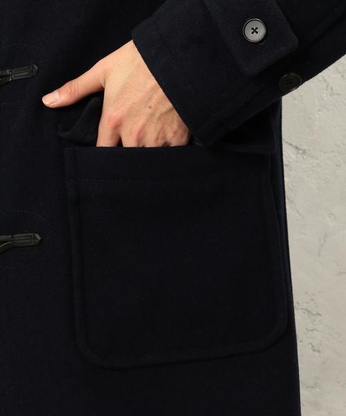 green label relaxing（グリーンレーベルリラクシング）の「BC PILE/M BASIC/ダッフルコート◆（ダッフルコート・メンズ・ダークグレー/ネイビー・SMALL/MEDIUM/LARGE）」の11枚目の写真