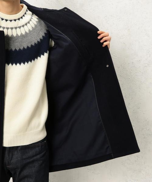 green label relaxing（グリーンレーベルリラクシング）の「BC PILE/M BASIC/ダッフルコート◆（ダッフルコート・メンズ・ダークグレー/ネイビー・SMALL/MEDIUM/LARGE）」の13枚目の写真