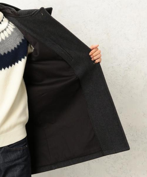 green label relaxing（グリーンレーベルリラクシング）の「BC PILE/M BASIC/ダッフルコート◆（ダッフルコート・メンズ・ダークグレー/ネイビー・SMALL/MEDIUM/LARGE）」の8枚目の写真
