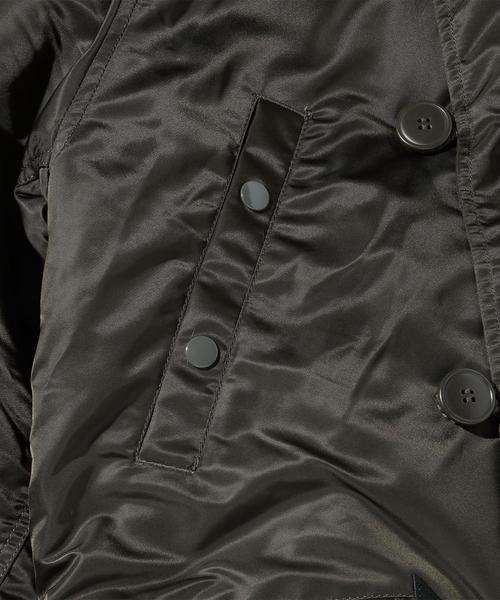 Alpha Industries(アルファインダストリーズ)の「<ALPHA> N-3B TIGHT/アウター(ミリタリージャケット・メンズ・ブラック/グレー/オリーブ/ベージュ・LARGE/MEDIUM/SMALL)」の12枚目の写真