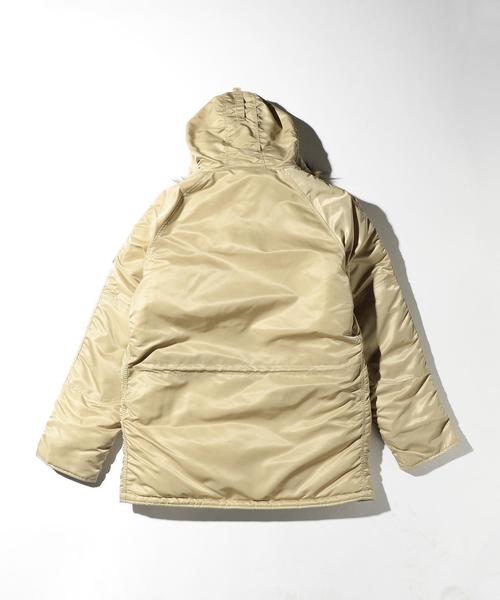 Alpha Industries(アルファインダストリーズ)の「<ALPHA> N-3B TIGHT/アウター(ミリタリージャケット・メンズ・ブラック/グレー/オリーブ/ベージュ・LARGE/MEDIUM/SMALL)」の5枚目の写真