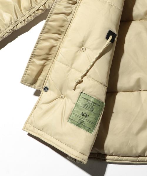 Alpha Industries(アルファインダストリーズ)の「<ALPHA> N-3B TIGHT/アウター(ミリタリージャケット・メンズ・ブラック/グレー/オリーブ/ベージュ・LARGE/MEDIUM/SMALL)」の6枚目の写真