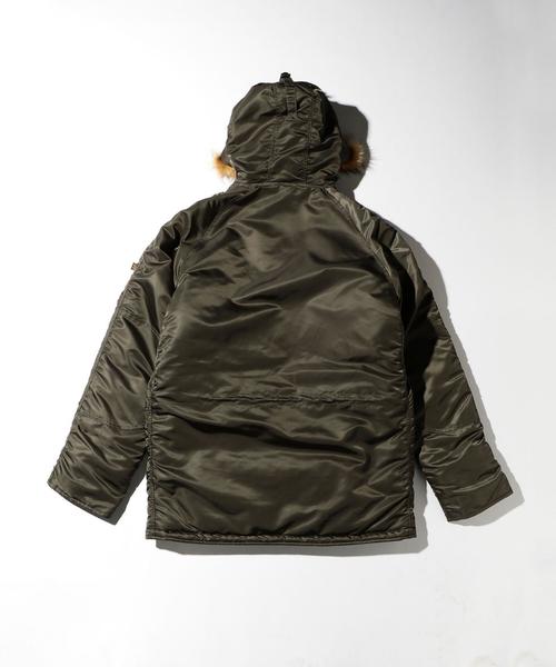 Alpha Industries(アルファインダストリーズ)の「<ALPHA> N-3B TIGHT/アウター(ミリタリージャケット・メンズ・ブラック/グレー/オリーブ/ベージュ・LARGE/MEDIUM/SMALL)」の8枚目の写真