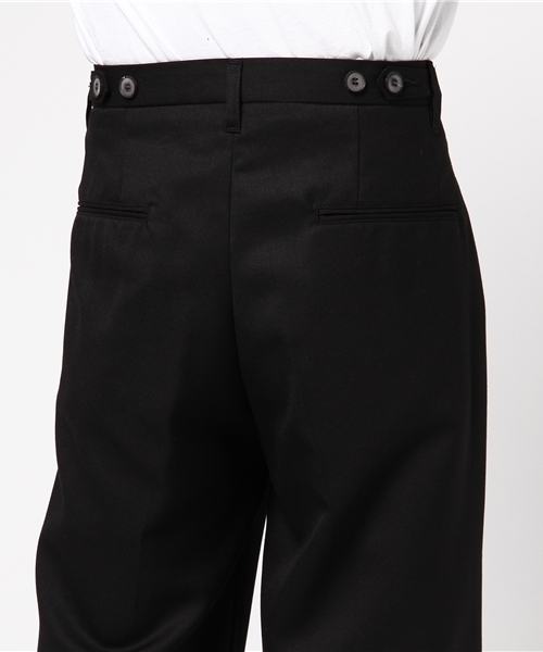 UNITED TOKYO（ユナイテッドトウキョウ）の「ハイカウントワイド2タックスラックス（その他パンツ・メンズ・ダークグレー/ブラック/キャメル・1/3/2）」の8枚目の写真