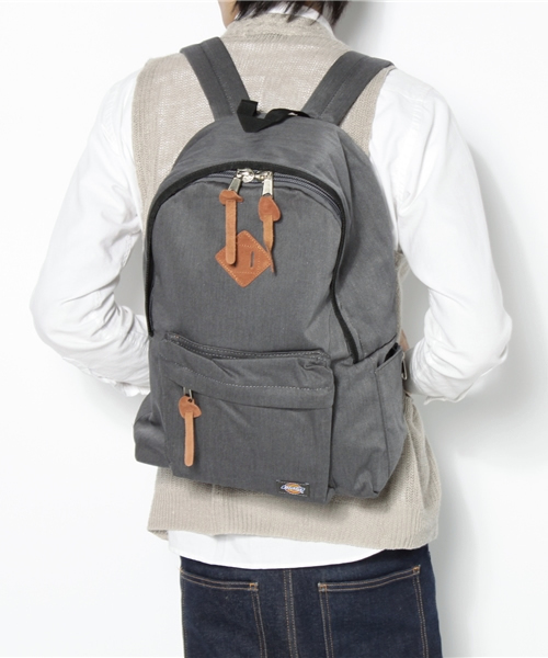 WEGO(ウィゴー)の「DIデイバッグクラシックス(バックパック/リュック・メンズ・ブラック/ダークグレー/ベージュ/ネイビー・FREE)」の12枚目の写真