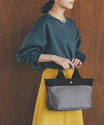 【VERY 10月号掲載】【Breath TOPKAPI /ブレス トプカピ】【撥水】リプル ネオレザー ミニ トートバッグ