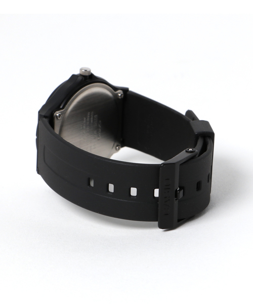 CASIO(カシオ)の「CASIO カシオ/ スタンダードアナログ チープカシオ クォーツ ラウンドフェイス ラバーベルト 5気圧防水 腕時計 //// MW-59シリーズ(アナログ腕時計・メンズ・ブラック系その他/ブラック×ゴールド/ブラック×ホワイト/ブラック・FREE)」の5枚目の写真