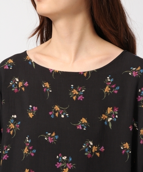 GLOBAL WORK(グローバルワーク)の「キャンディースリーブブラウス5分袖/760663(シャツ/ブラウス・レディース・パープル/ブラック/ホワイト/グリーン・LARGE/MEDIUM)」の11枚目の写真