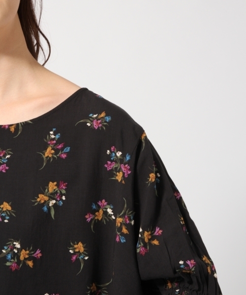 GLOBAL WORK(グローバルワーク)の「キャンディースリーブブラウス5分袖/760663(シャツ/ブラウス・レディース・パープル/ブラック/ホワイト/グリーン・LARGE/MEDIUM)」の10枚目の写真