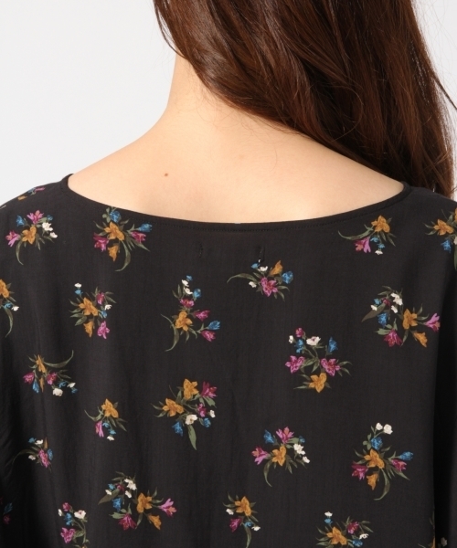 GLOBAL WORK(グローバルワーク)の「キャンディースリーブブラウス5分袖/760663(シャツ/ブラウス・レディース・パープル/ブラック/ホワイト/グリーン・LARGE/MEDIUM)」の6枚目の写真