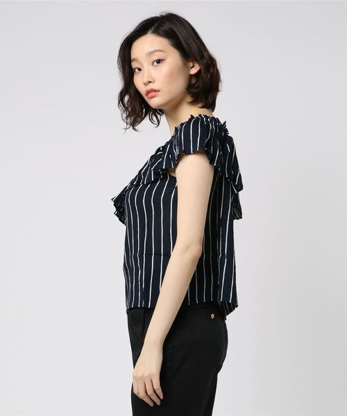 BILLABONG(ビラボン)の「【直営店限定】BILLABONG レディース WONDERLAND TOP 半袖シャツ(シャツ/ブラウス・レディース・マルチ・X-SMALL)」の2枚目の写真