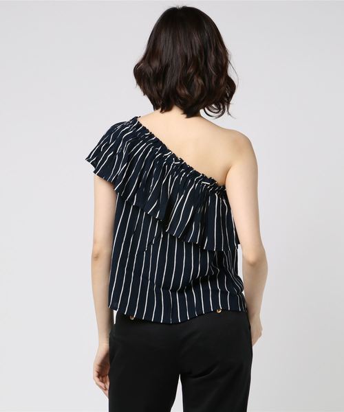 BILLABONG(ビラボン)の「【直営店限定】BILLABONG レディース WONDERLAND TOP 半袖シャツ(シャツ/ブラウス・レディース・マルチ・X-SMALL)」の3枚目の写真