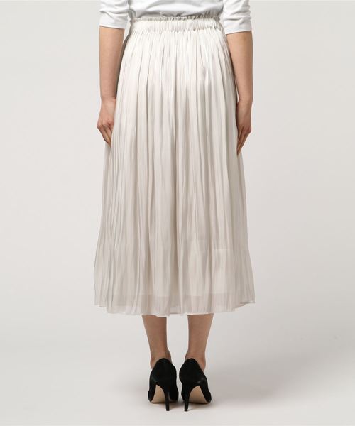RIVE DROITE（リヴドロワ）の「リキッドプリーツスカート（スカート・レディース・シルバー/グリーン/イエロー・FREE）」の5枚目の写真