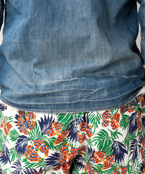 NANO universe（ナノユニバース）の「ヴィンテージデニムシャツ 7/S（シャツ/ブラウス・メンズ・ブルー/インディゴブルー・SMALL/MEDIUM/LARGE/X-LARGE）」の11枚目の写真