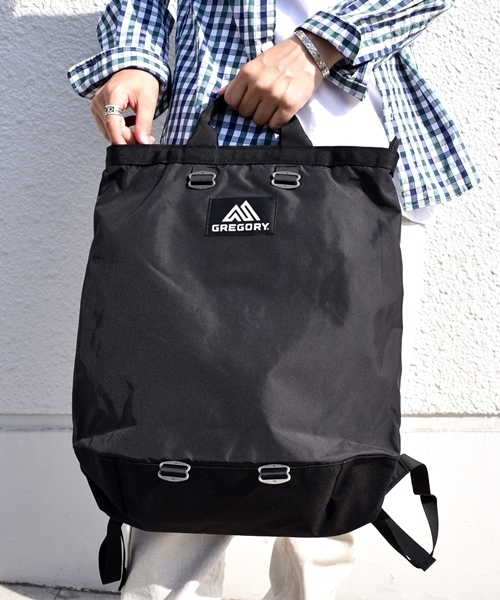 GREGORY（グレゴリー）の「GREGORY: FLASH DAY（バックパック/リュック・メンズ・オリーブ/ブラック・ONE SIZE）」の2枚目の写真