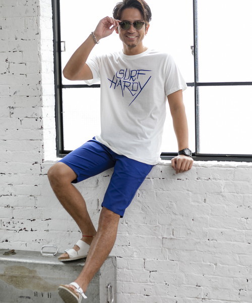 Ed Hardy（エドハーディー）の「【Surf Hardy】ドン・エドハーディー書下ろしプリントTシャツ（Tシャツ/カットソー・メンズ・ホワイト/サックスブルー・48/50/52）」の11枚目の写真