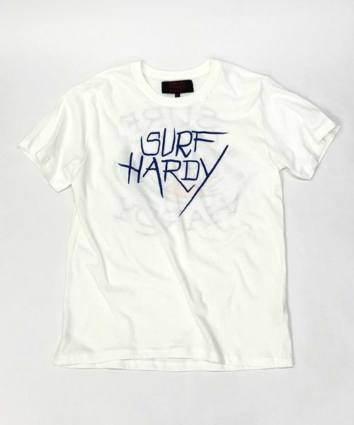 Ed Hardy（エドハーディー）の「【Surf Hardy】ドン・エドハーディー書下ろしプリントTシャツ（Tシャツ/カットソー・メンズ・ホワイト/サックスブルー・48/50/52）」の12枚目の写真