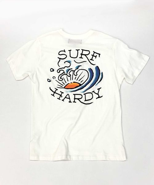 Ed Hardy（エドハーディー）の「【Surf Hardy】ドン・エドハーディー書下ろしプリントTシャツ（Tシャツ/カットソー・メンズ・ホワイト/サックスブルー・48/50/52）」の13枚目の写真