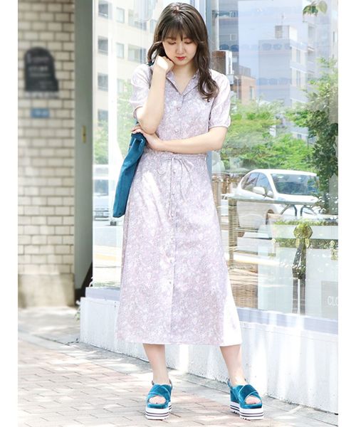 dazzlin（ダズリン）の「ファニーキャッツフラワーワンピース