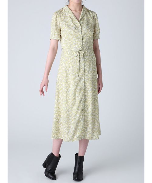 dazzlin(ダズリン)の「ファニーキャッツフラワーワンピース(ワンピース・レディース・イエロー/パープル/ブラウン・SMALL/MEDIUM)」の14枚目の写真