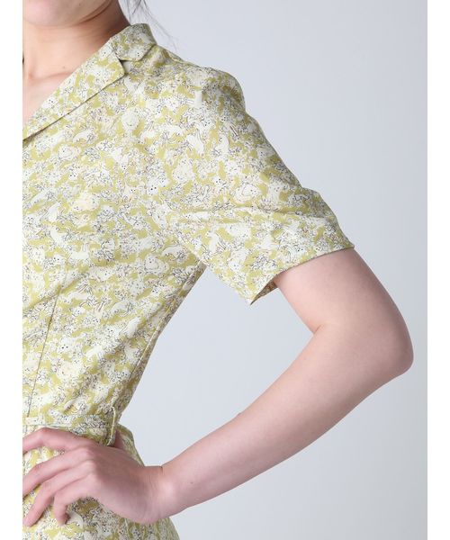 dazzlin(ダズリン)の「ファニーキャッツフラワーワンピース(ワンピース・レディース・イエロー/パープル/ブラウン・SMALL/MEDIUM)」の19枚目の写真