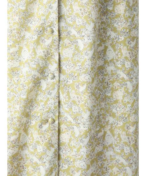 dazzlin(ダズリン)の「ファニーキャッツフラワーワンピース(ワンピース・レディース・イエロー/パープル/ブラウン・SMALL/MEDIUM)」の22枚目の写真