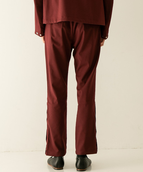 Name.（ネーム）の「【Name.】別注サイドベントトラウザーズ / NMHAPT-ST17AW-001（スラックス・メンズ・ブラック/バーガンディー・1/0）」の14枚目の写真