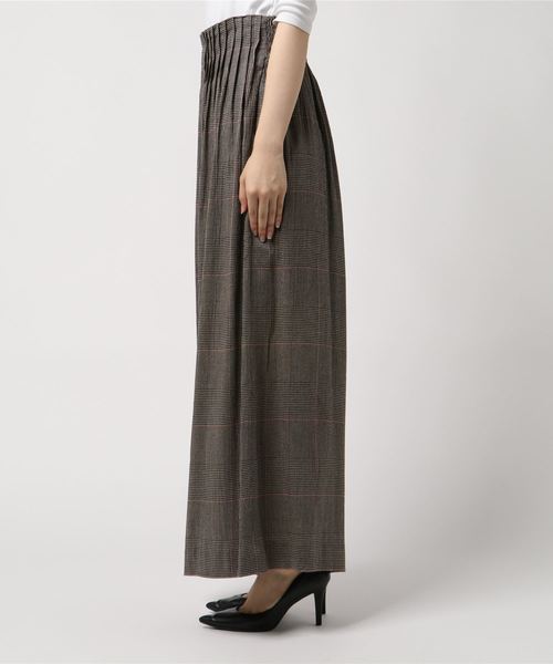 TSUMORI CHISATO(ツモリチサト)の「マニッシュチェックドッキング/チェック(その他パンツ・レディース・ブラウン/ダークブラウン・02)」の3枚目の写真