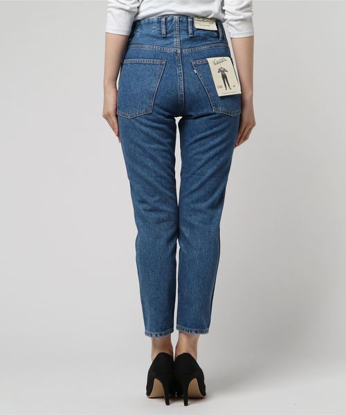 WESTOVERALLS（ウエストオーバーオールズ）の「WESTOVERALLS デニムパンツ"806T"（デニムパンツ・レディース・ブルー・24/26/28/30）」の3枚目の写真